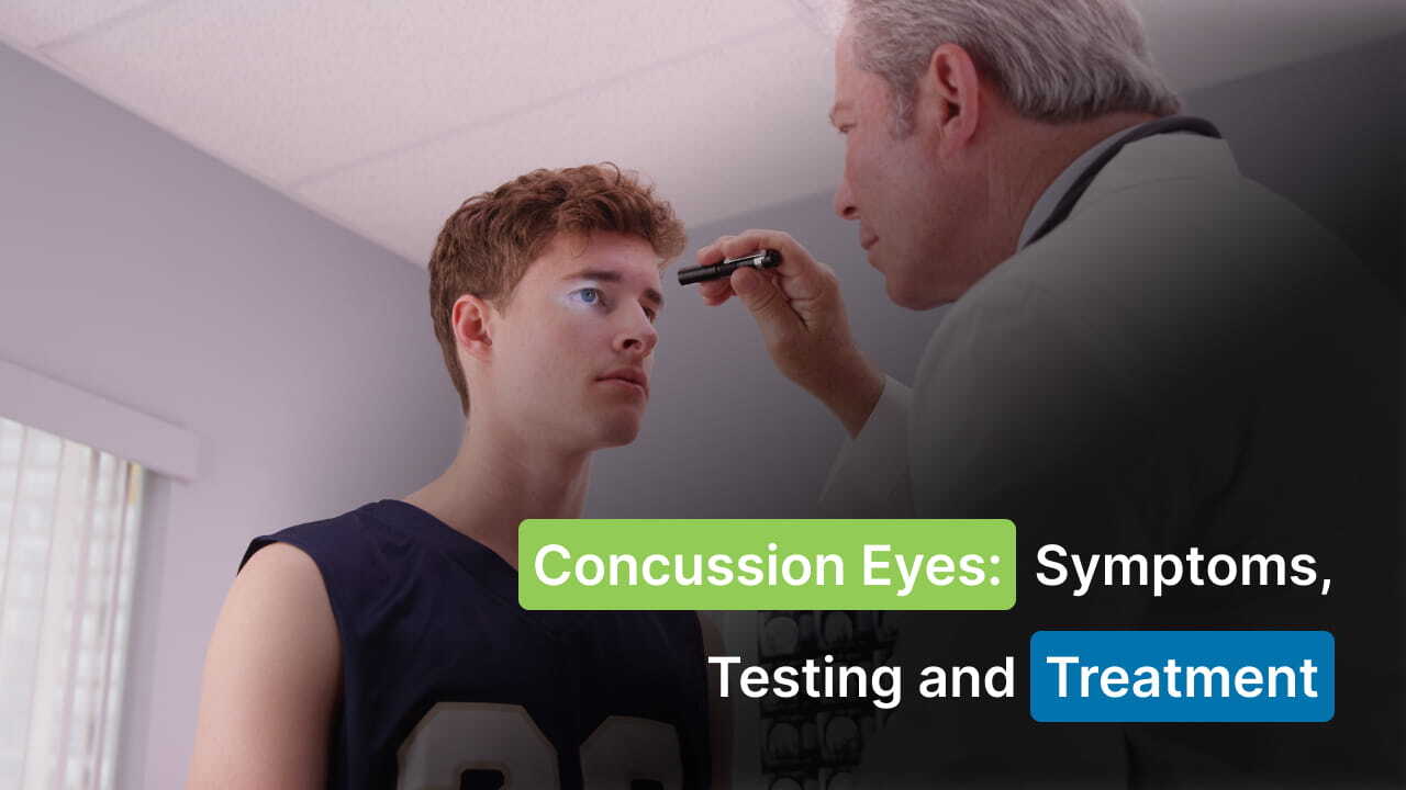 concussion eyes